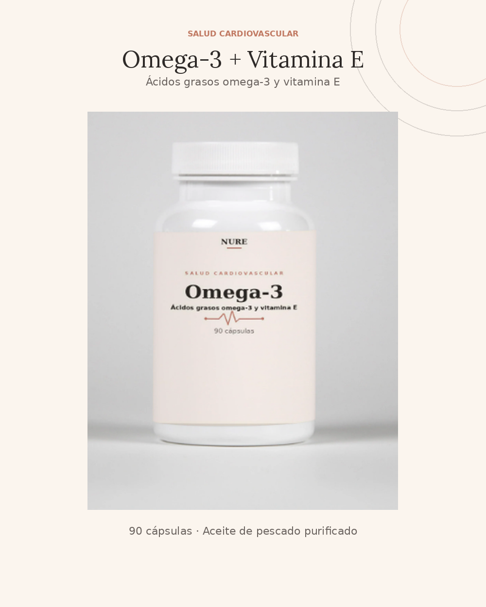 Omega-3 + Vitamina E