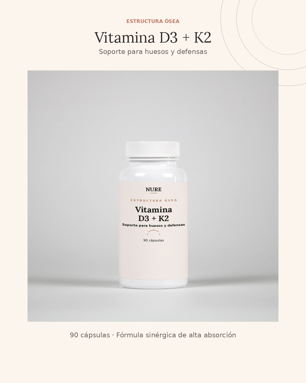 Vitamina D3 + K2